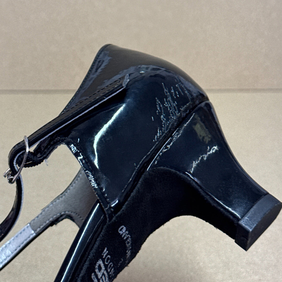 Topaz Black Patent - Size 7H (DSL8)
