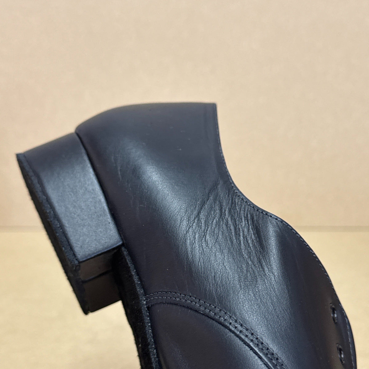 Kelly Black Leather - Size 8H (DSM3)