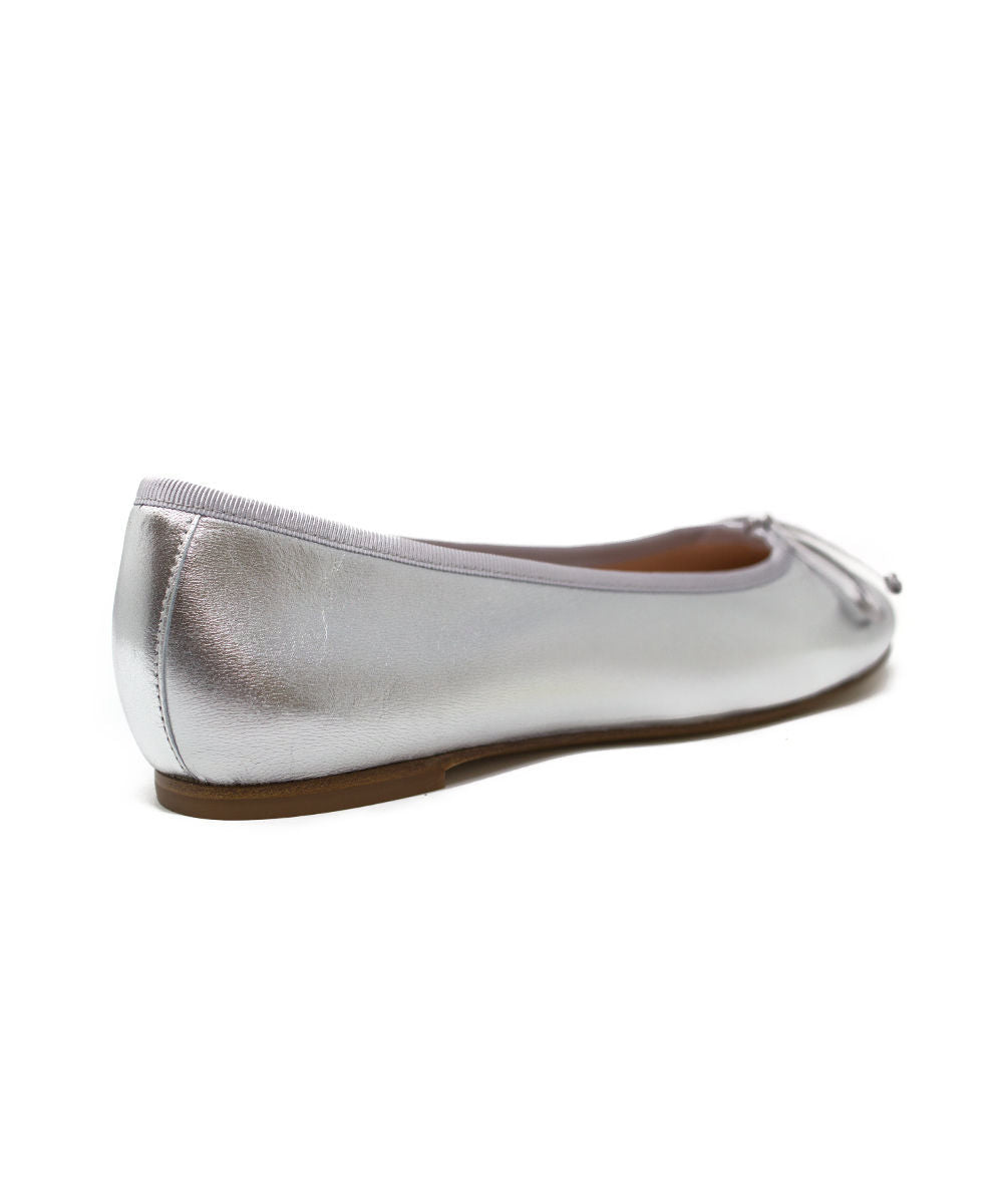 Ballet Flat - Silver