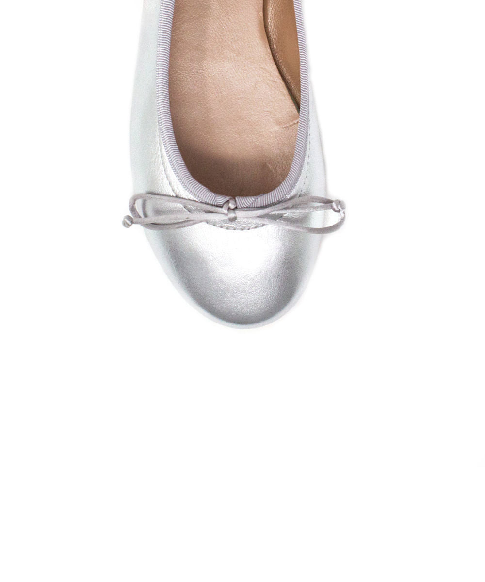 Ballet Flat - Silver