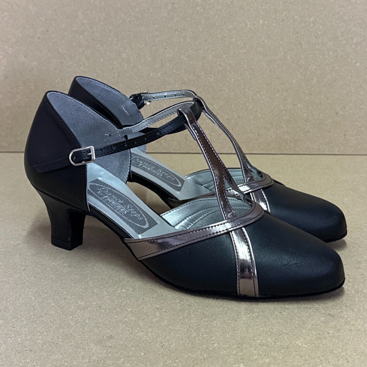 Nancy Black Pewter - Size 4 (DSL11)