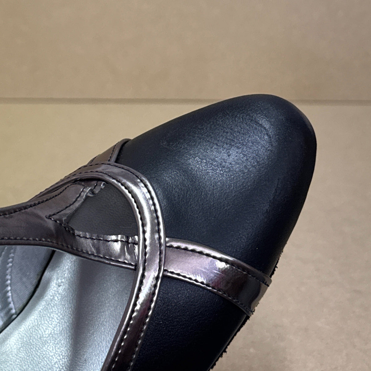 Nancy Black Pewter - Size 4 (DSL11)