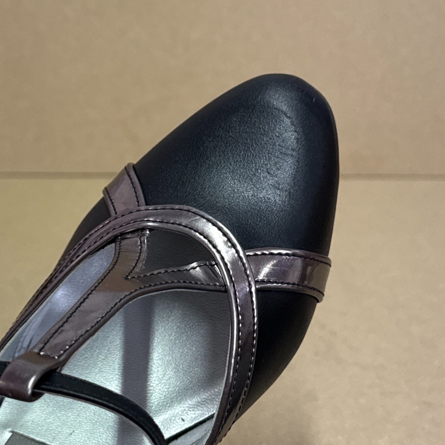 Nancy Black Pewter - Size 4 (DSL11)