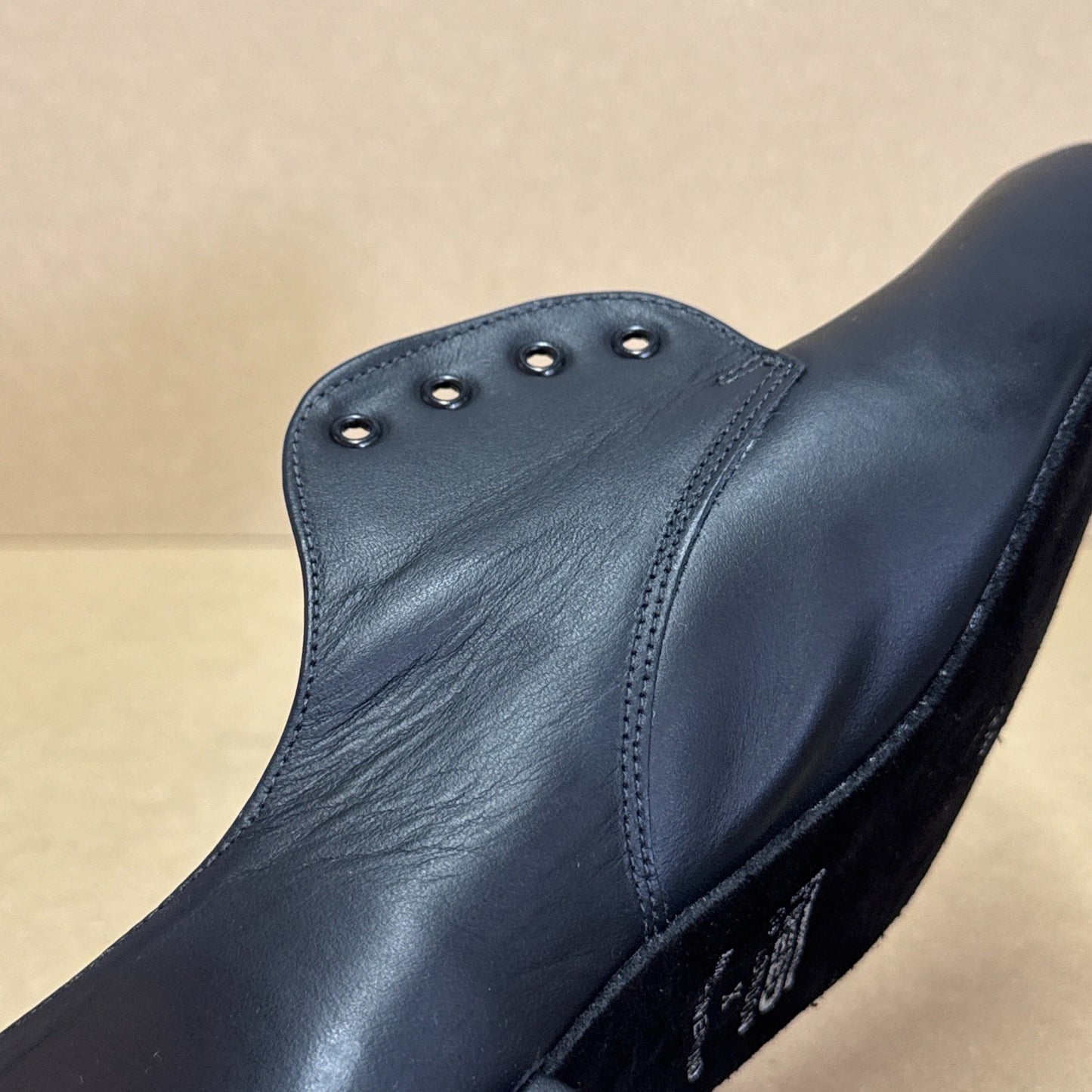 Kelly Black Leather - Size 8H (DSM3)